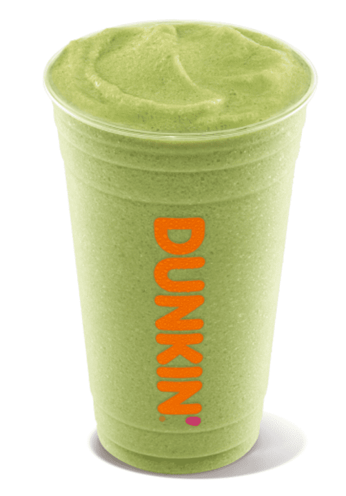 Dunkin matcha green tea frozen beverage